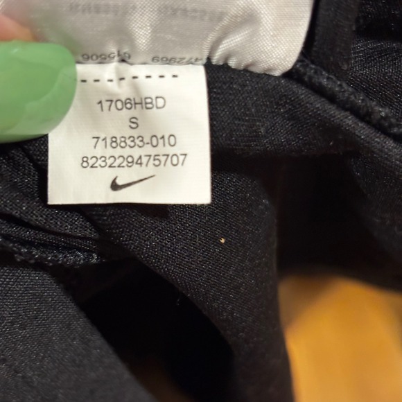 Nike Dri Fit Mens Black Short Sleeve Athletic T Shirt Size S - Picture 6 of 8